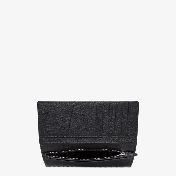 Fendi Wallets Selleria Wallet Black Leather Wallet 8211 Men