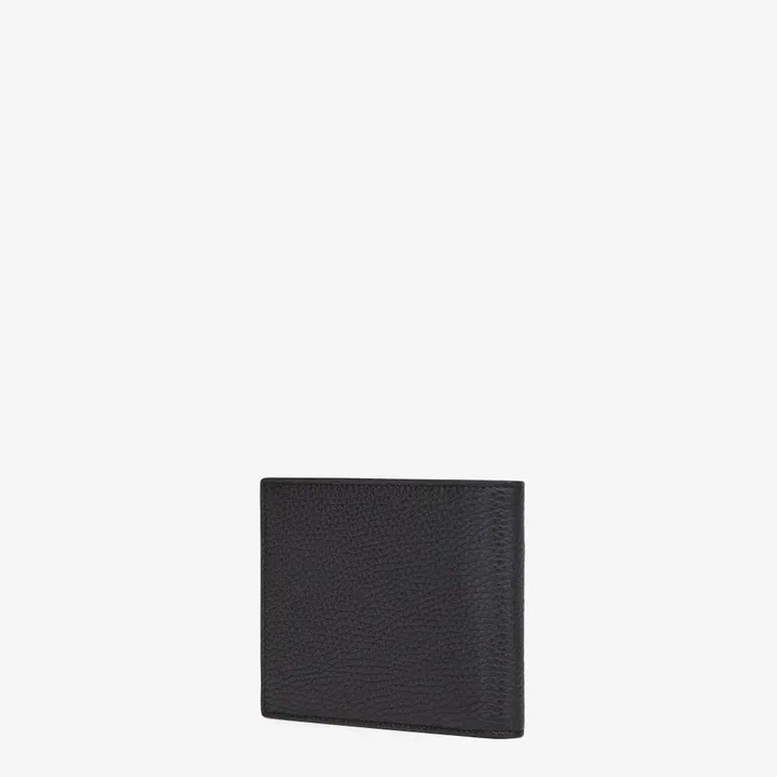 Fendi Wallets Wallet Black Leather Bifold Wallet 8211 Men