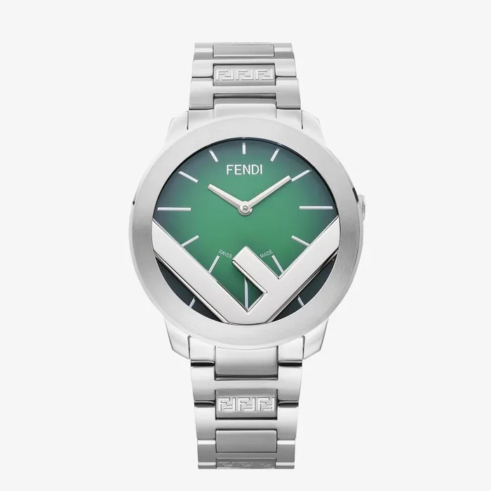 Fendi Watches F Is Fendi 41nbspmm 8211 Round Watch With F Is Fendi Logo 8211 Men