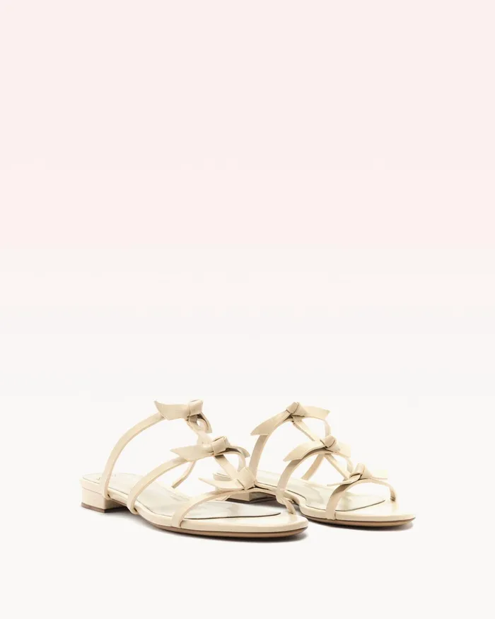 Flats Women Alexandre Birman Slim Lolita Slide Chalk Chalk