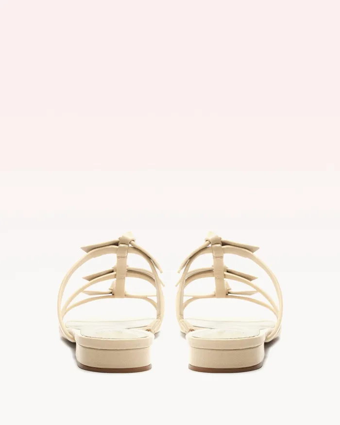 Flats Women Alexandre Birman Slim Lolita Slide Chalk Chalk