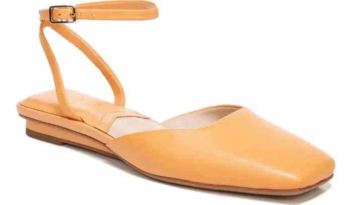 Flats Women Franco Sarto Franco Jolee Flat Cantaloupe Leather