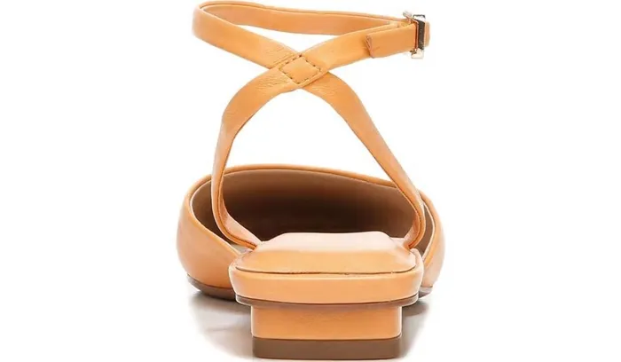 Flats Women Franco Sarto Franco Jolee Flat Cantaloupe Leather