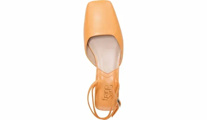 Flats Women Franco Sarto Franco Jolee Flat Cantaloupe Leather