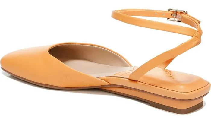 Flats Women Franco Sarto Franco Jolee Flat Cantaloupe Leather