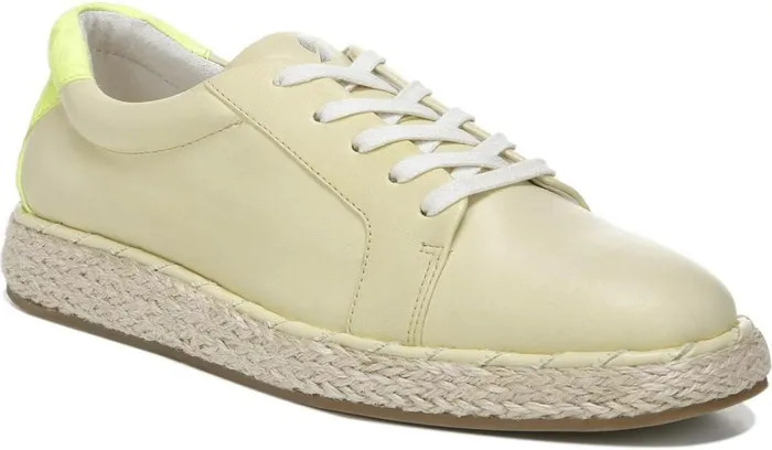 Flats Women Franco Sarto Quinn 2 Sneaker Lemonade Leather