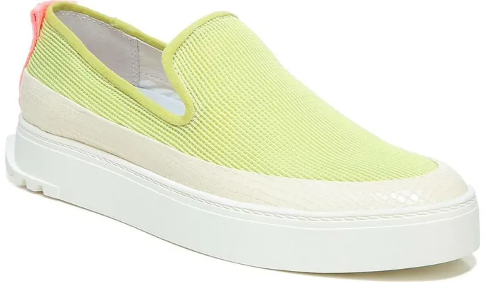 Flats Women Franco Sarto Sarto Debra 2 Platform Slip On Sneaker Citron Leather Flats Women Franco Sarto Sarto Debra 2 Platform Slip On Sneaker Citron Leather