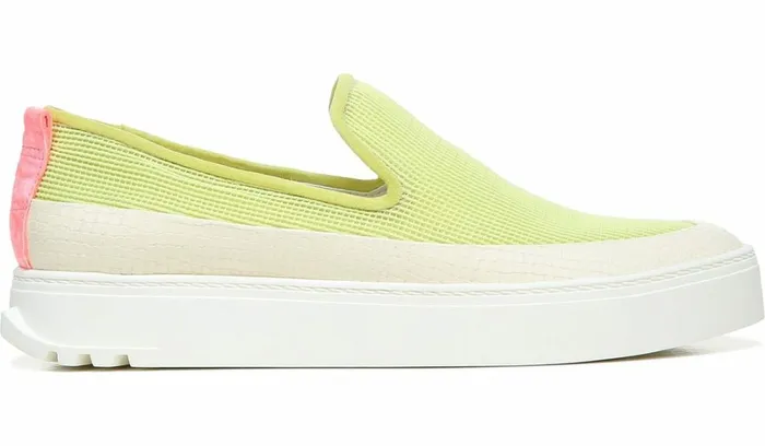 Flats Women Franco Sarto Sarto Debra 2 Platform Slip On Sneaker Citron Leather