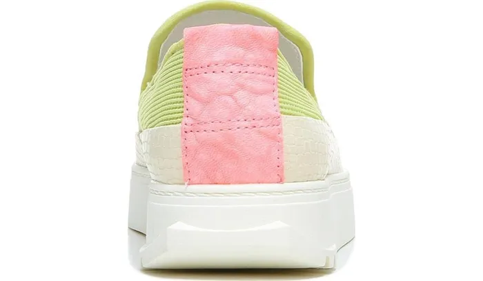 Flats Women Franco Sarto Sarto Debra 2 Platform Slip On Sneaker Citron Leather