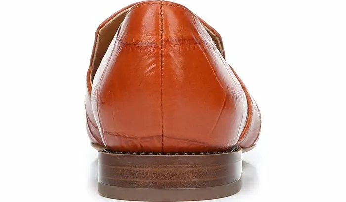 Flats Women Franco Sarto Sarto Toby D039Orsay Flat Dark Orange Leather