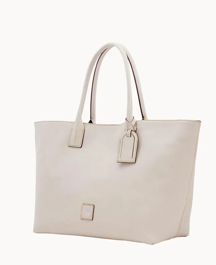 Florentine Medium Russel Bag Ecru Woman Dooney and Bourke Totes Florentine Medium Russel Bag Ecru Woman Dooney and Bourke Totes