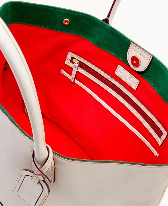 Florentine Medium Russel Bag Ecru Woman Dooney and Bourke Totes Florentine Medium Russel Bag Ecru Woman Dooney and Bourke Totes