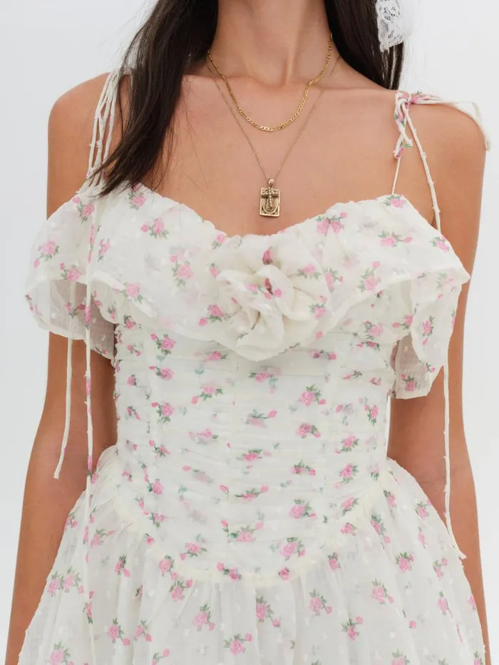For Love and Lemons Dresses Amelia Mini Dress White 8211 Women For Love and Lemons Dresses Amelia Mini Dress White 8211 Women