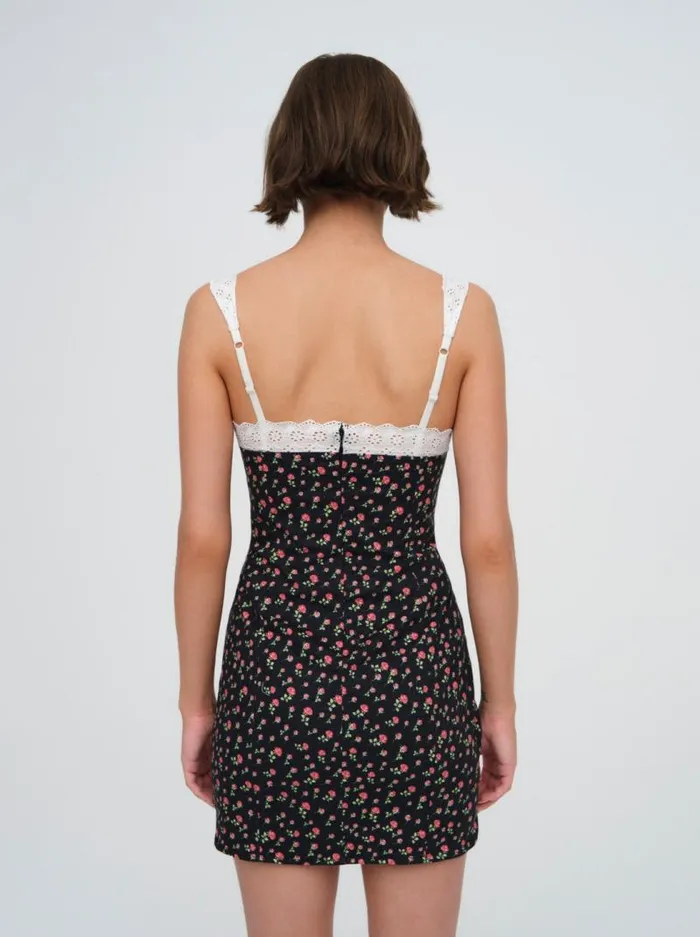 For Love and Lemons Dresses Camille Denim Mini Dress Black 8211 Women For Love and Lemons Dresses Camille Denim Mini Dress Black 8211 Women