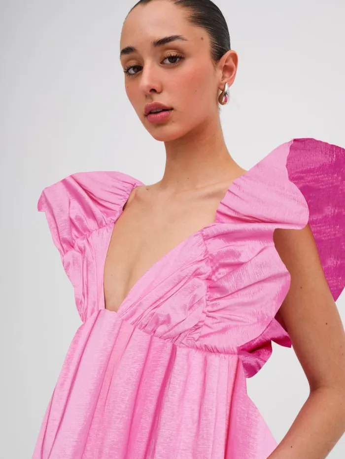 For Love and Lemons Dresses Clementine Mini Dress Pink 8211 Women For Love and Lemons Dresses Clementine Mini Dress Pink 8211 Women