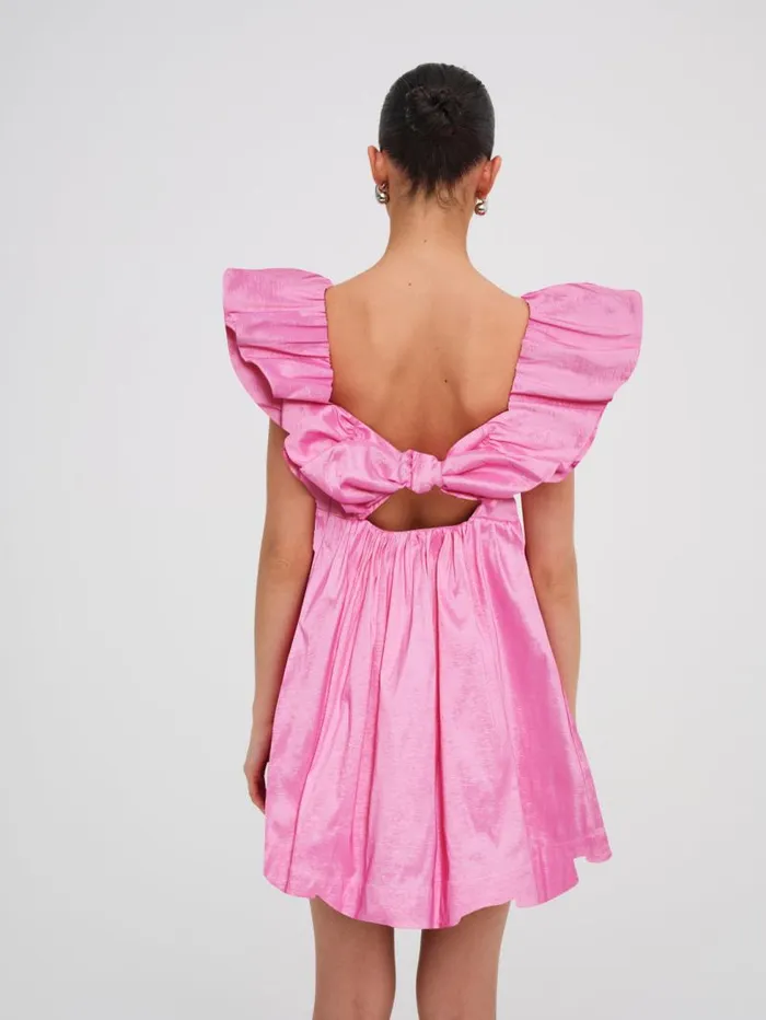 For Love and Lemons Dresses Clementine Mini Dress Pink 8211 Women For Love and Lemons Dresses Clementine Mini Dress Pink 8211 Women