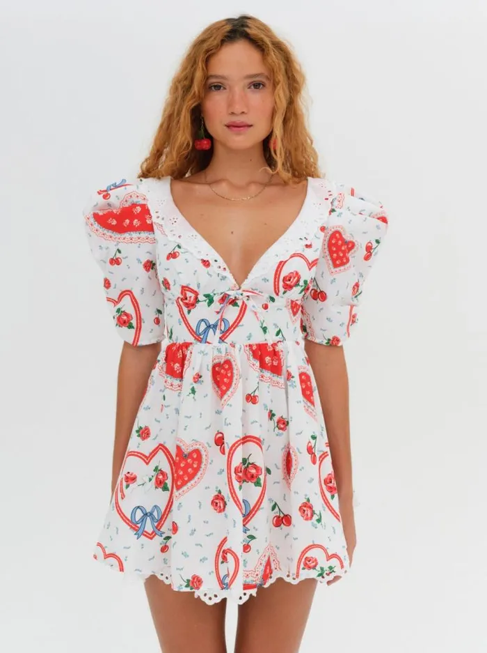 For Love and Lemons Dresses Daisy Mae Mini Dress White 8211 Women For Love and Lemons Dresses Daisy Mae Mini Dress White 8211 Women