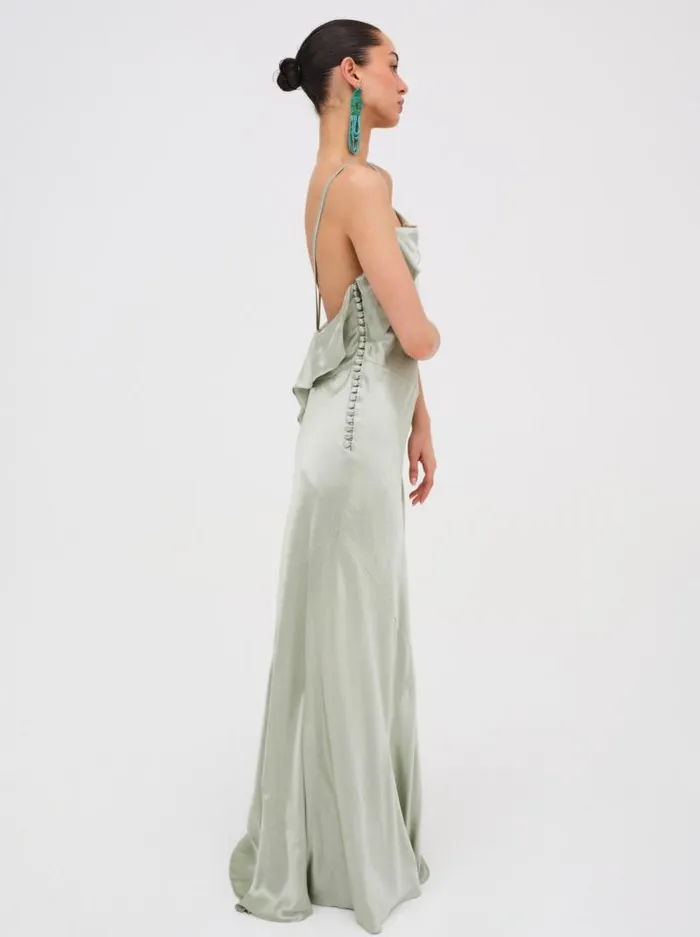 For Love and Lemons Dresses Jewel Maxi Dress Sage 8211 Women For Love and Lemons Dresses Jewel Maxi Dress Sage 8211 Women