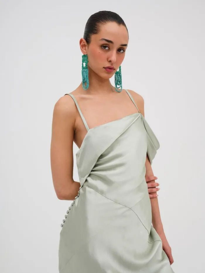 For Love and Lemons Dresses Jewel Maxi Dress Sage 8211 Women For Love and Lemons Dresses Jewel Maxi Dress Sage 8211 Women