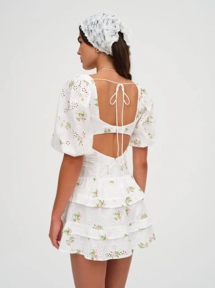 For Love and Lemons Dresses Kinsley Mini Dress White 8211 Women For Love and Lemons Dresses Kinsley Mini Dress White 8211 Women