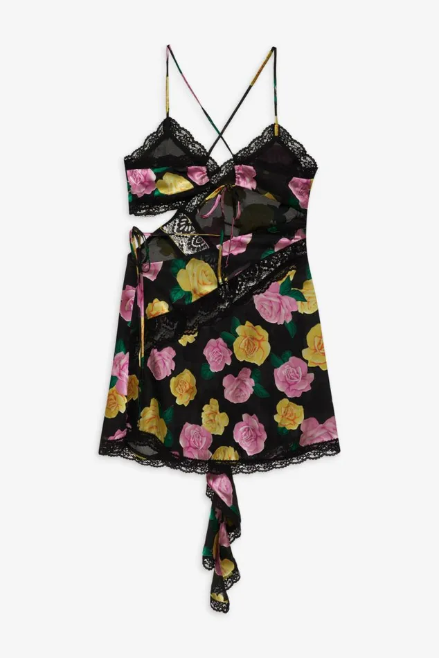 For Love and Lemons Dresses Madison Mini Dress Black 8211 Women