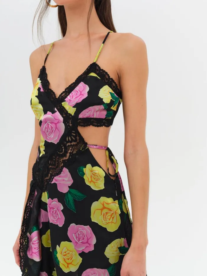 For Love and Lemons Dresses Madison Mini Dress Black 8211 Women