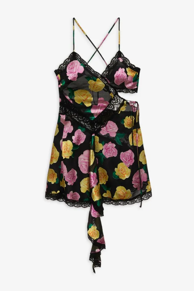 For Love and Lemons Dresses Madison Mini Dress Black 8211 Women