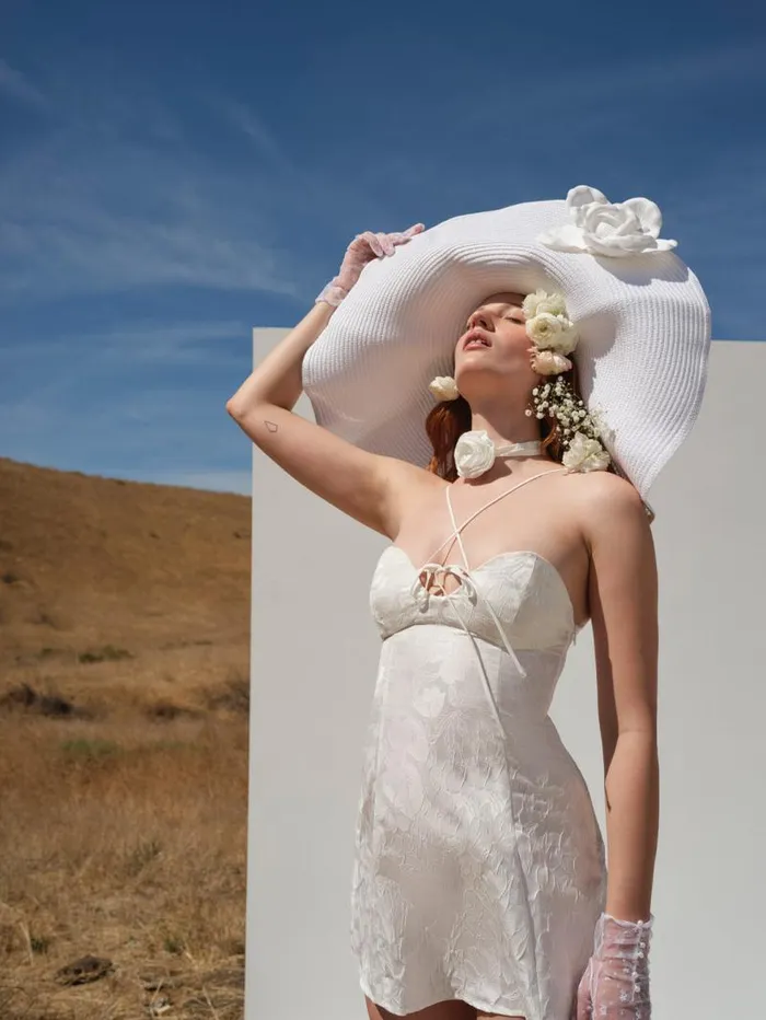 For Love and Lemons Dresses Melody Mini Dress Cream 8211 Women For Love and Lemons Dresses Melody Mini Dress Cream 8211 Women