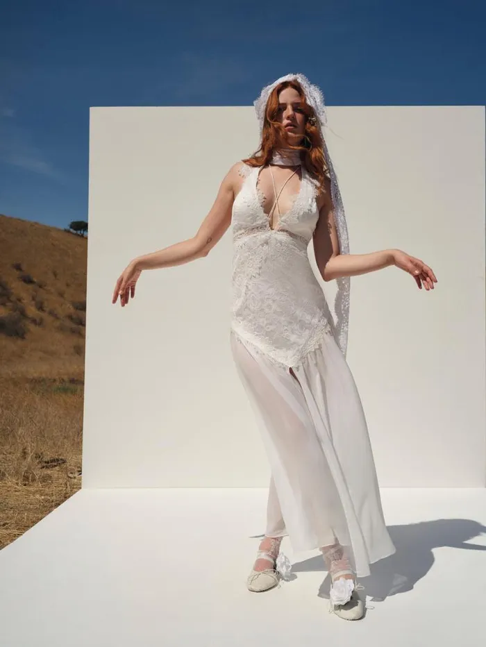 For Love and Lemons Dresses Nicola Bridal Gown White 8211 Women For Love and Lemons Dresses Nicola Bridal Gown White 8211 Women