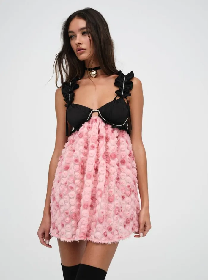 For Love and Lemons Dresses Skye Mini Dress Pink 8211 Women