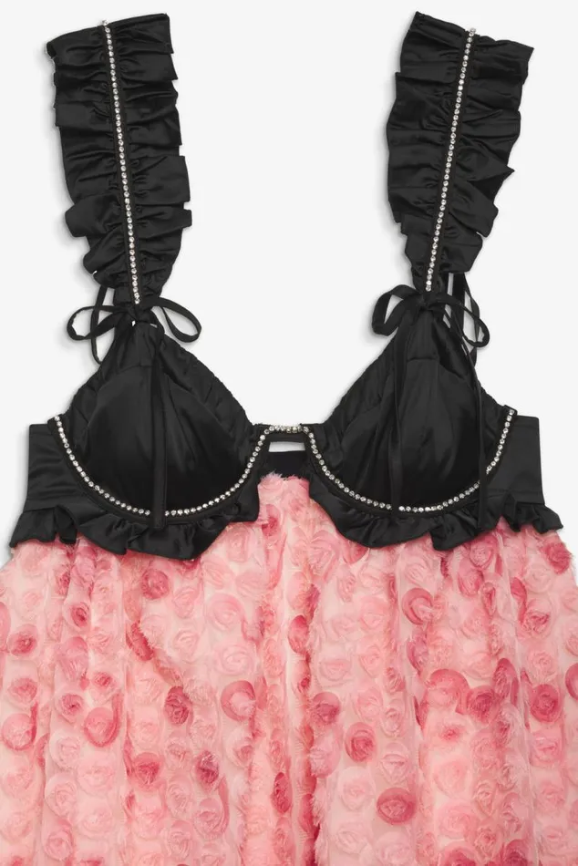 For Love and Lemons Dresses Skye Mini Dress Pink 8211 Women For Love and Lemons Dresses Skye Mini Dress Pink 8211 Women