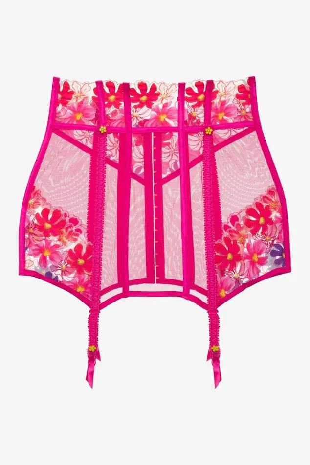 For Love and Lemons Lingerie Anemone Floral Garter Skirt Pink 8211 Women For Love and Lemons Lingerie Anemone Floral Garter Skirt Pink 8211 Women