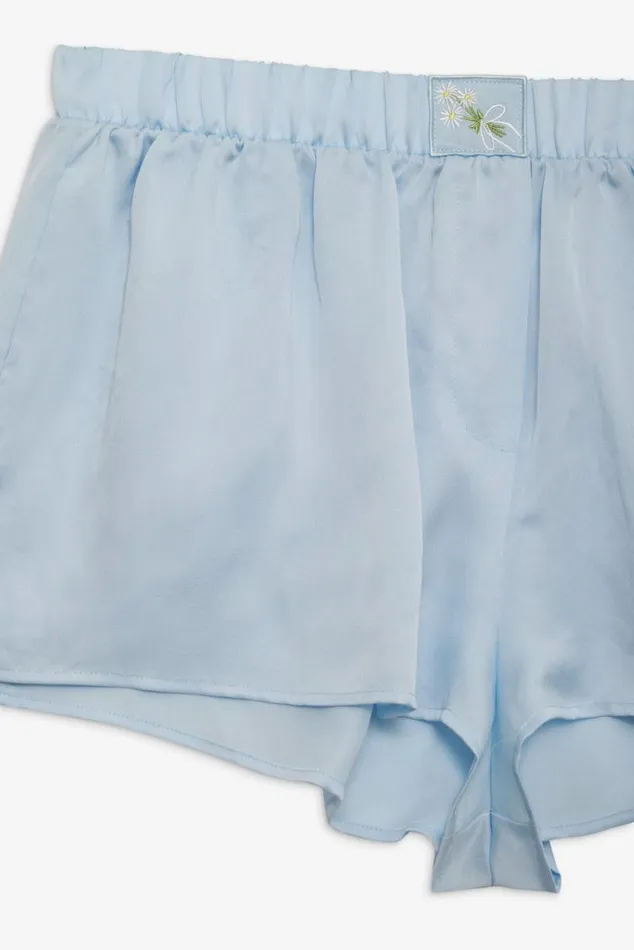 For Love and Lemons Lingerie Everyday Pajama Short Blue 8211 Women For Love and Lemons Lingerie Everyday Pajama Short Blue 8211 Women