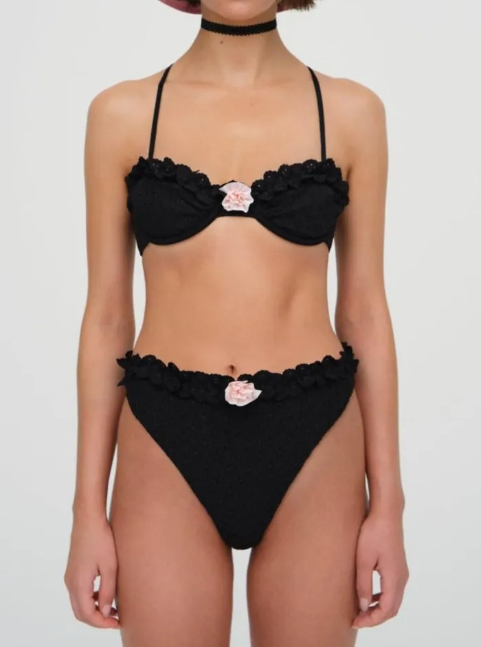 For Love and Lemons Swim Clove Highwaist Bikini Bottom Black 8211 Women For Love and Lemons Swim Clove Highwaist Bikini Bottom Black 8211 Women