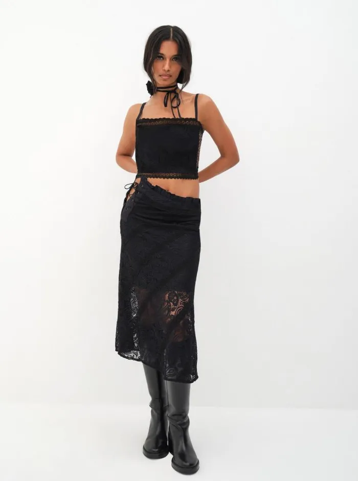 For Love and Lemons Tops Danielle Top Black 8211 Women For Love and Lemons Tops Danielle Top Black 8211 Women