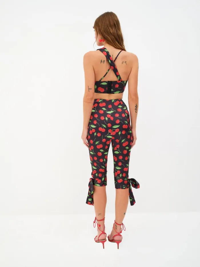 For Love and Lemons Tops Ophelia Crop Top Black 8211 Women For Love and Lemons Tops Ophelia Crop Top Black 8211 Women