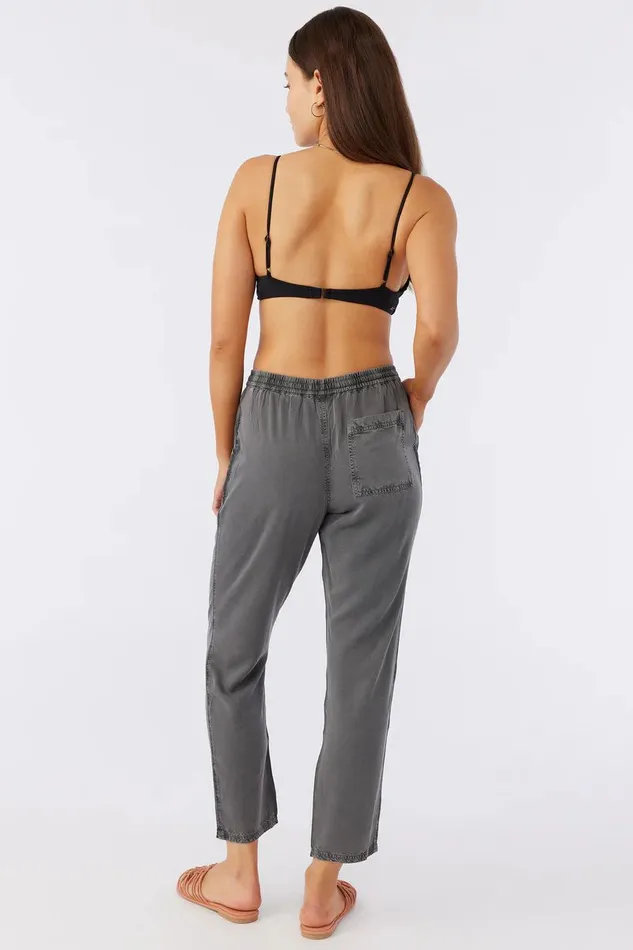 FRANCINA TWILL PANTS Black Women O039NEILL Clothing