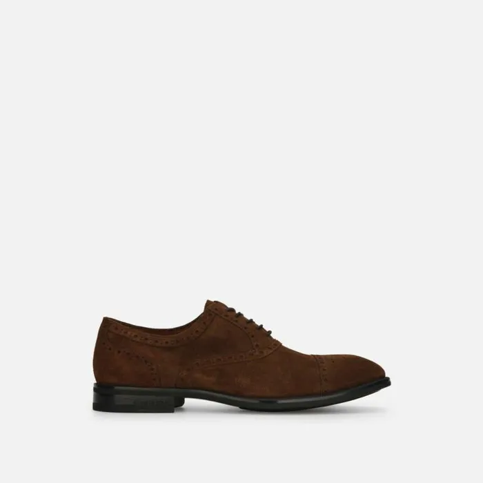 Futurepod Cap Toe Suede Oxford With The Rebound System Ip Tobacco Men Kenneth Cole Dress
