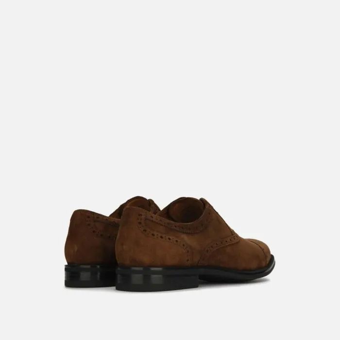 Futurepod Cap Toe Suede Oxford With The Rebound System Ip Tobacco Men Kenneth Cole Dress