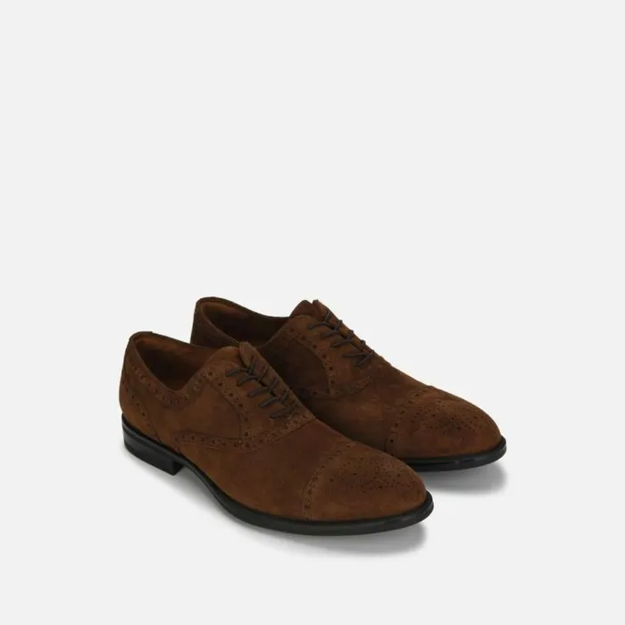 Futurepod Cap Toe Suede Oxford With The Rebound System Ip Tobacco Men Kenneth Cole Dress