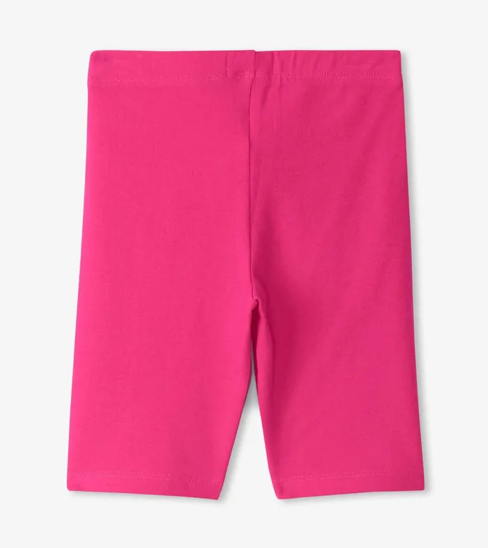 Girls Fuschia Bike Shorts Hatley