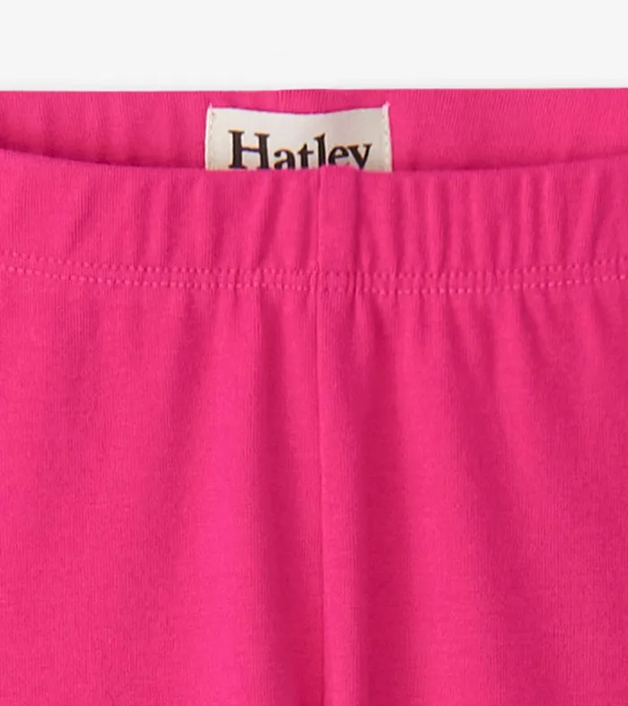 Girls Fuschia Bike Shorts Hatley