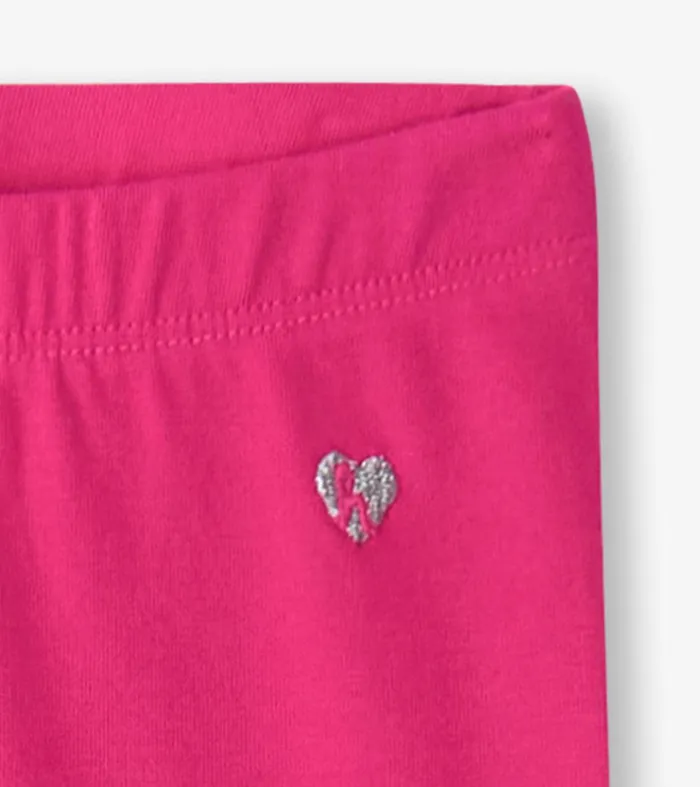 Girls Fuschia Bike Shorts Hatley