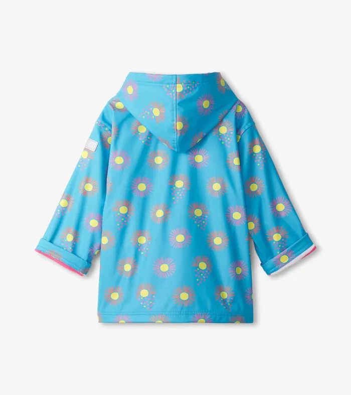 Girls Sunrays ZipUp Rain Jacket Hatley