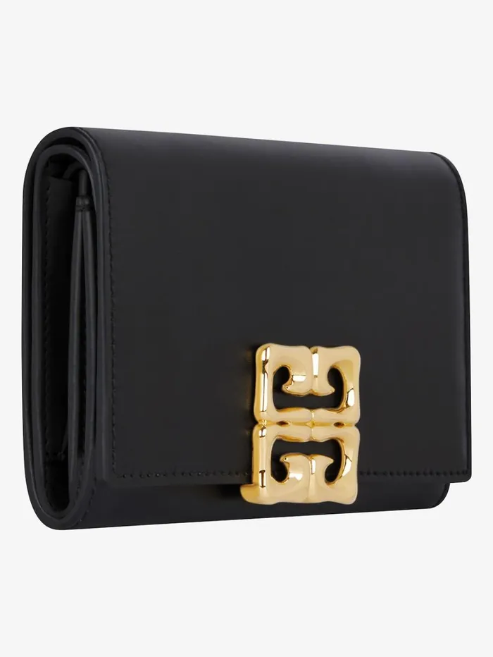 Givenchy 4G Liquid Wallet In Box Leather Black Women Wallets and Card Holders Givenchy 4G Liquid Wallet In Box Leather Black Women Wallets and Card Holders