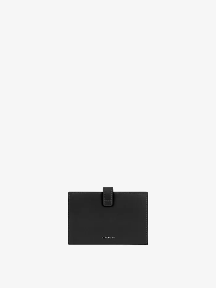 Givenchy 4G Wallet In Box Leather Black Women Wallets and Card Holders