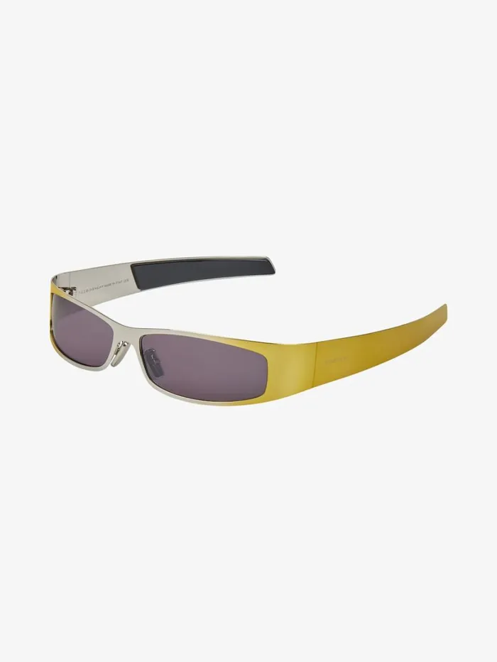 Givenchy G Scape Sunglasses In Metal Dark Yellow Women Sunglasses