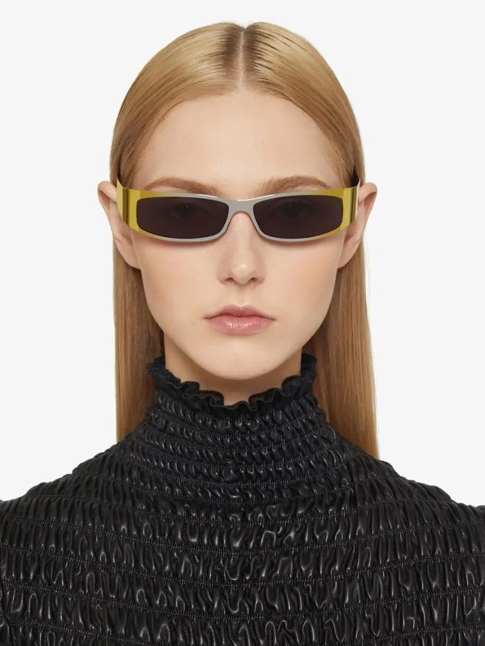Givenchy G Scape Sunglasses In Metal Dark Yellow Women Sunglasses Givenchy G Scape Sunglasses In Metal Dark Yellow Women Sunglasses