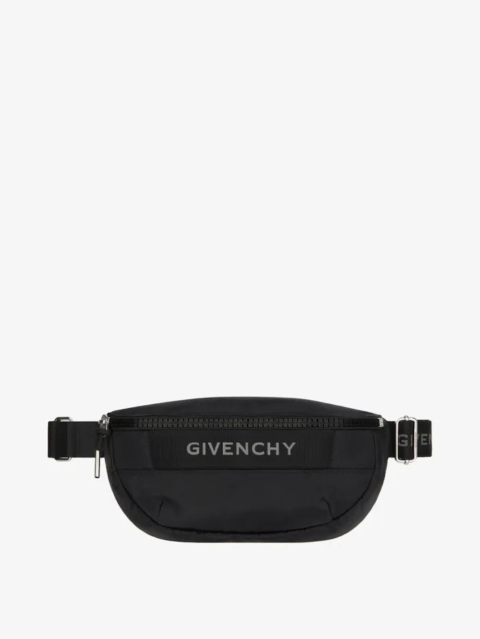 Givenchy GTrek Bumbag In Nylon Black Men Crossbody Bags