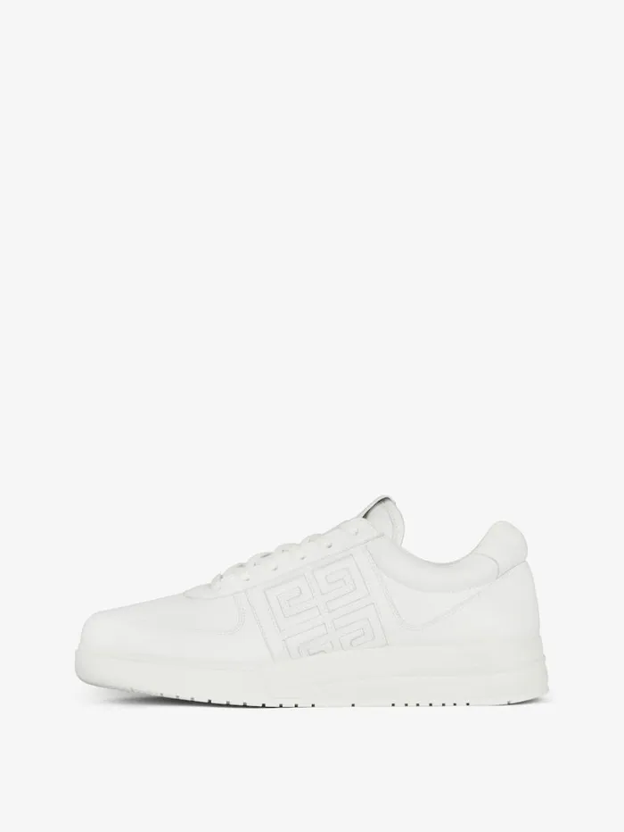 Givenchy G4 Sneakers In Leather White Men Sneakers Givenchy G4 Sneakers In Leather White Men Sneakers